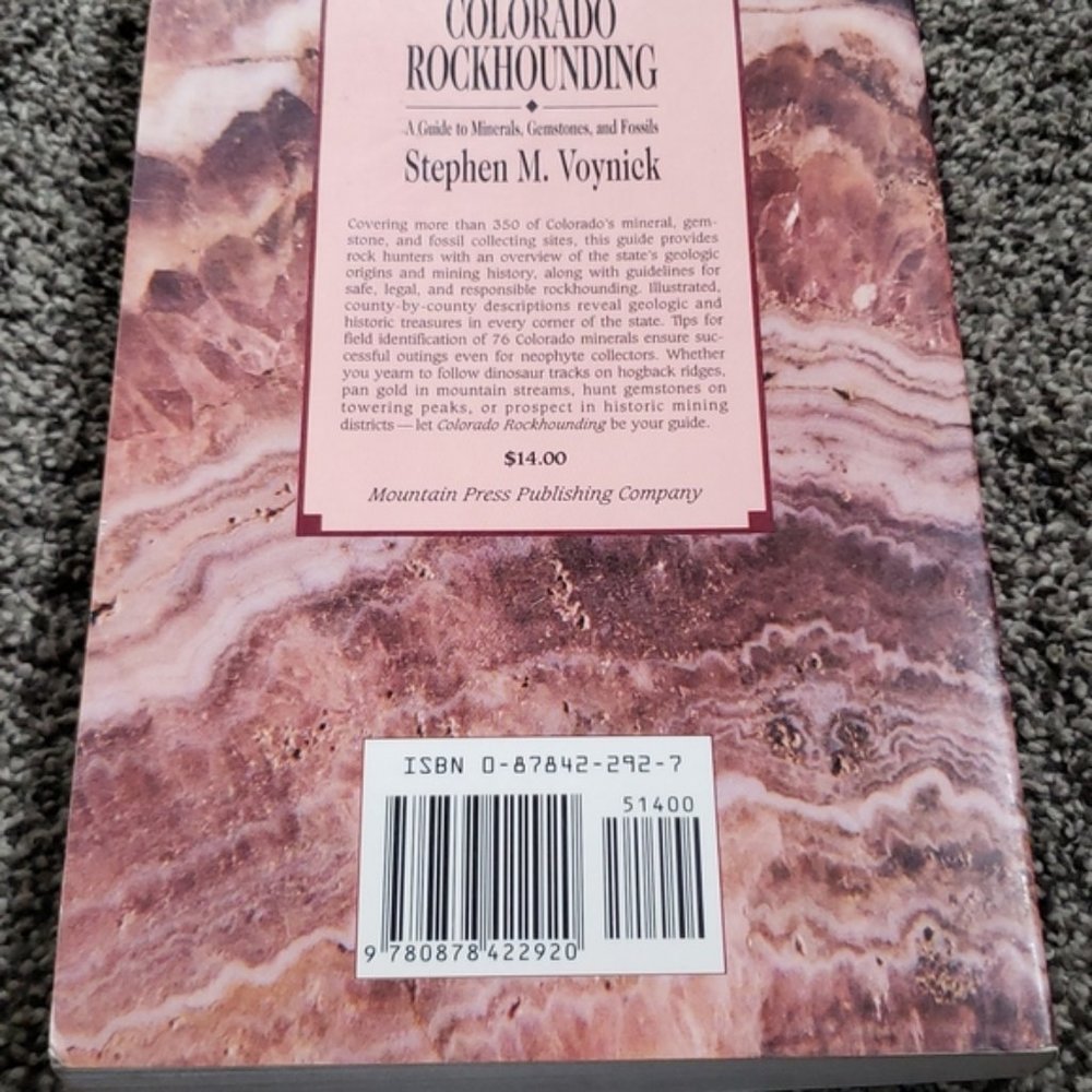 Colorado Rockhounding Feild Guide - Picture 3 of 5